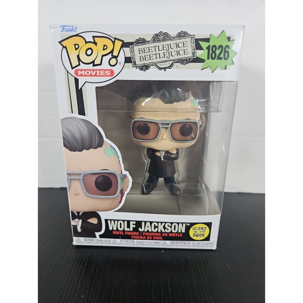 Funko Pop! Vinyl: Beetlejuice - Wolf Jackson (Glow) #1826 New In Box